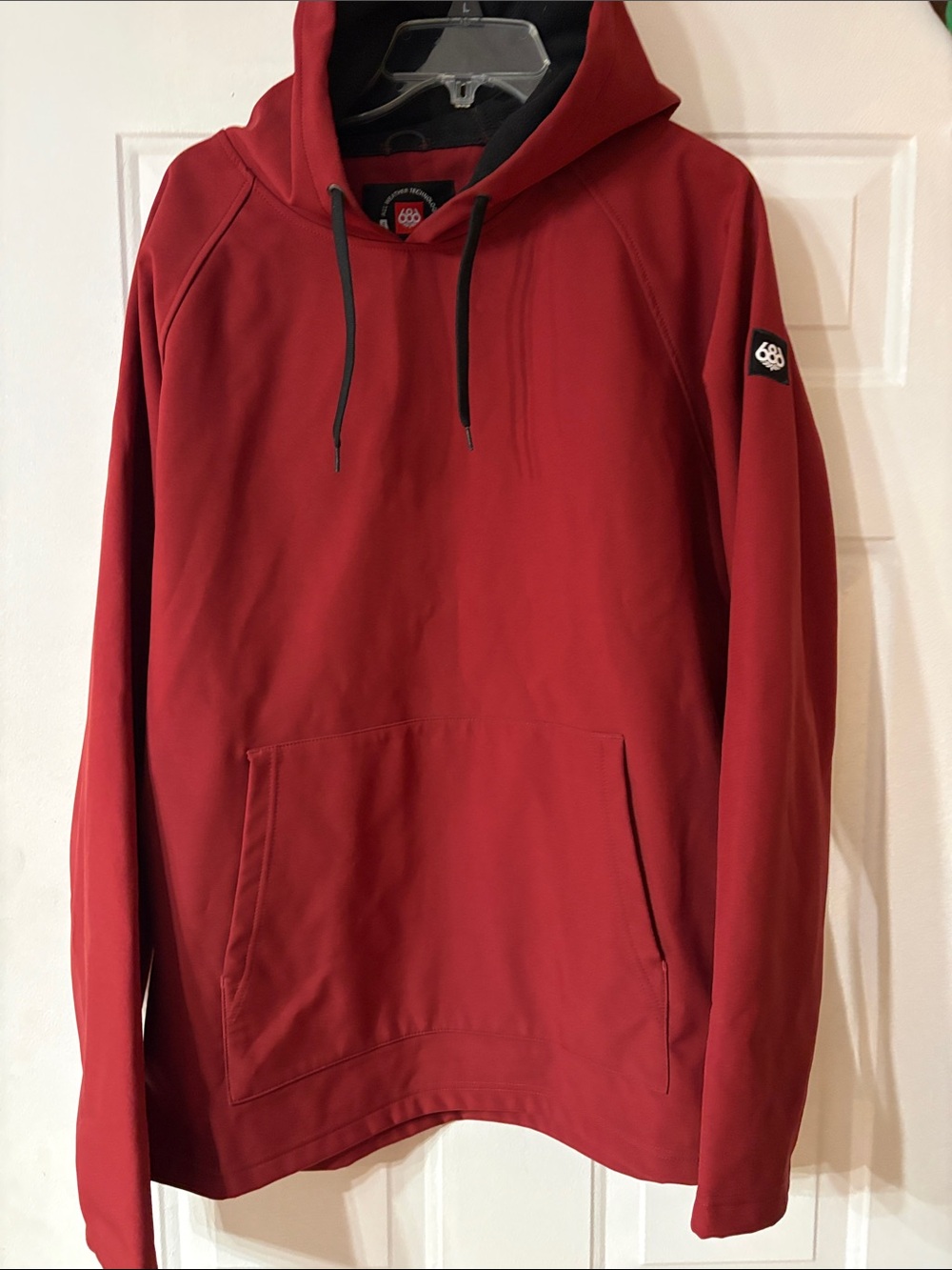 686 Red Pullover Hoodie